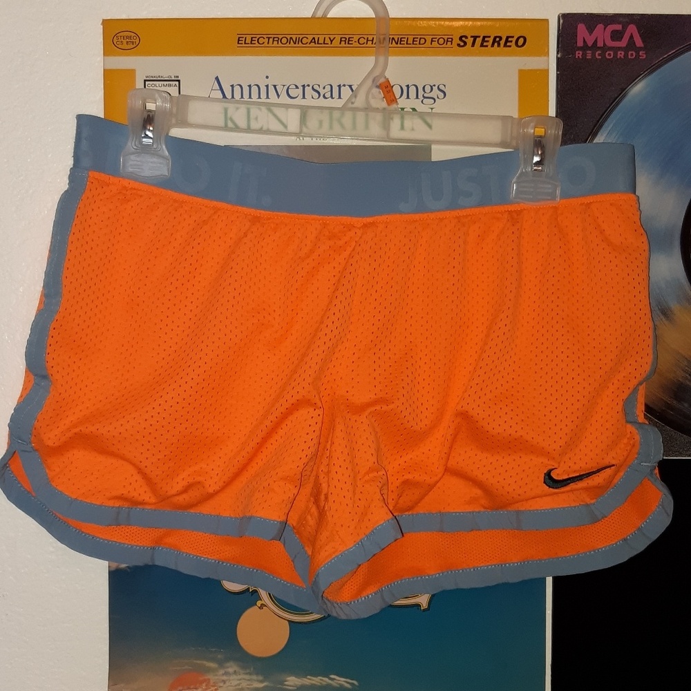 Nike retro style running shorts